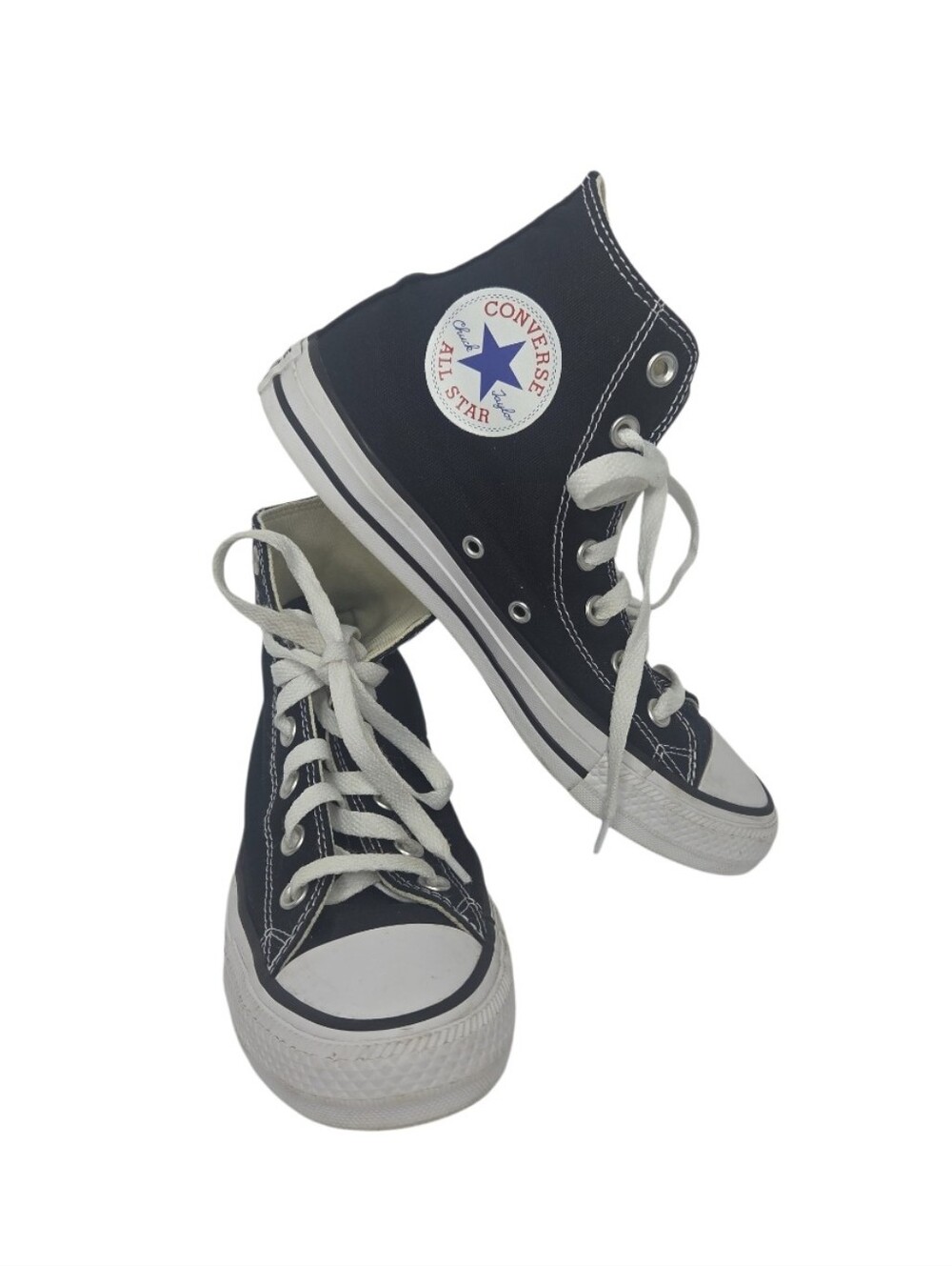 Converse Chuck Taylor All Star Black High Top Canvas Basketball Shoe Women's 7